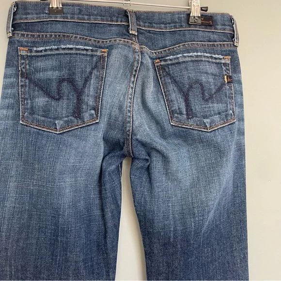 Citizens of Humanity "Kelly" Stretch Low Waist Bootcut #001 - Picture 5 of 16